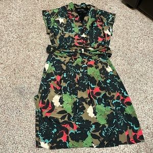 New marina belted wrap dress